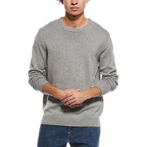 James Campbell Mens Crewneck Sweater, Blue